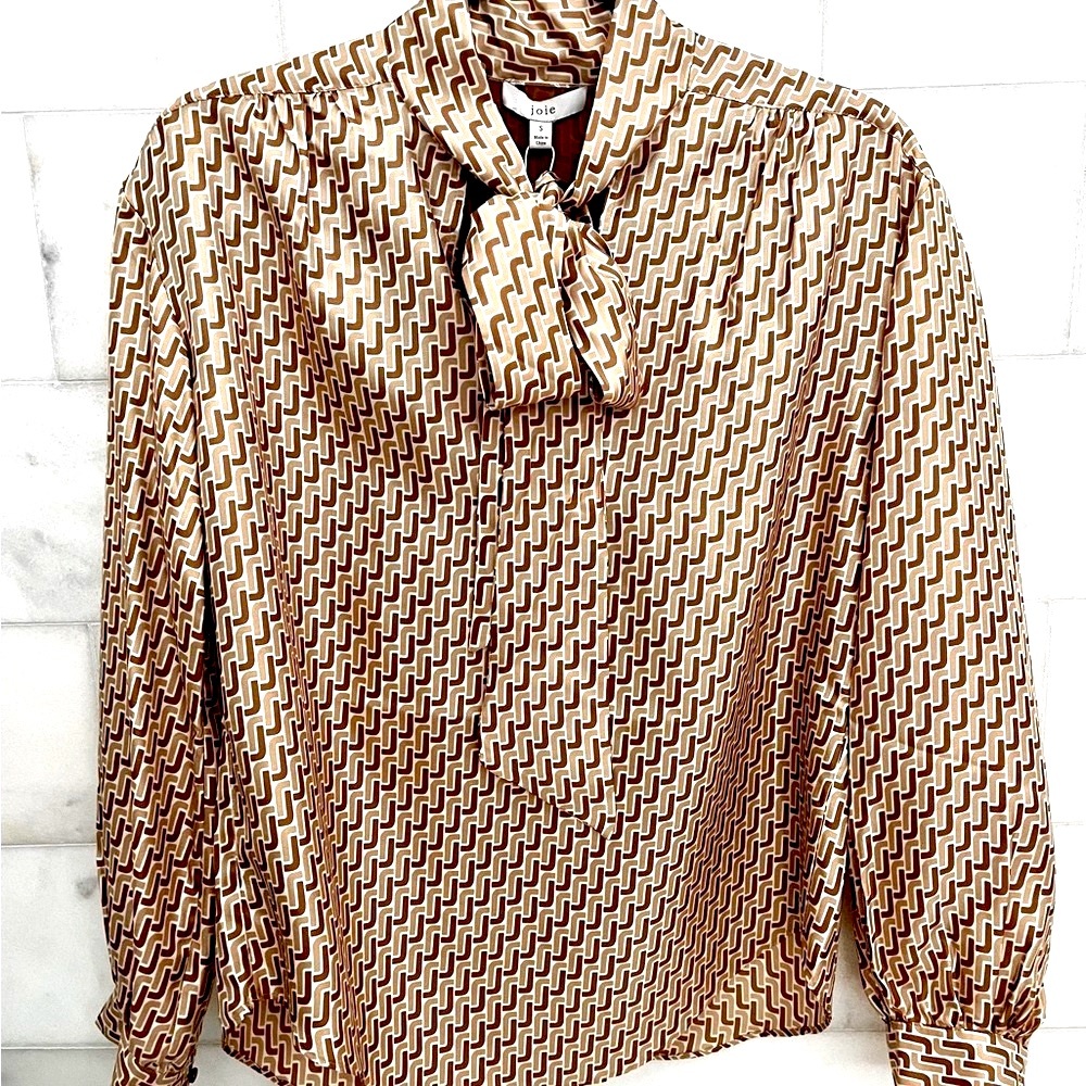 🔥Joie 100% Silk Blouse NWTS
